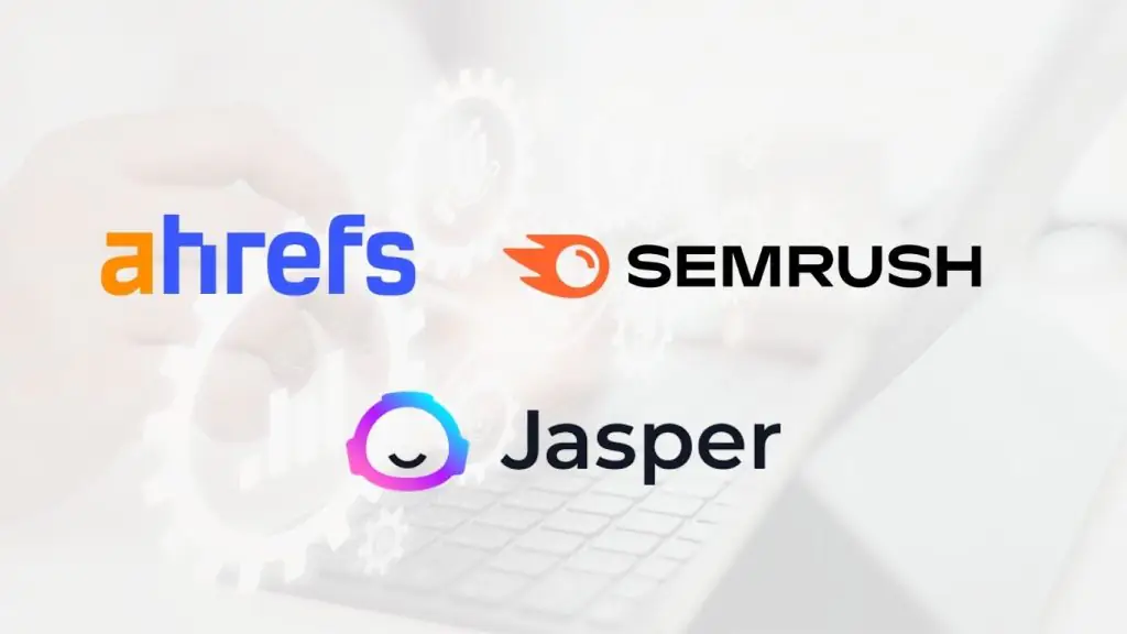 Các công cụ AI SEO phổ biến như Ahrefs và SEMrush