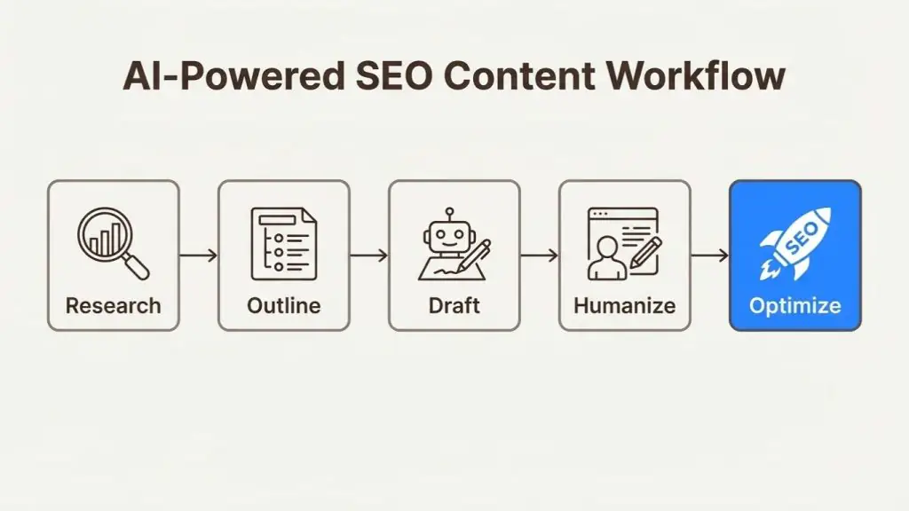 AI hỗ trợ xây dựng nội dung chuẩn SEO cho blog website