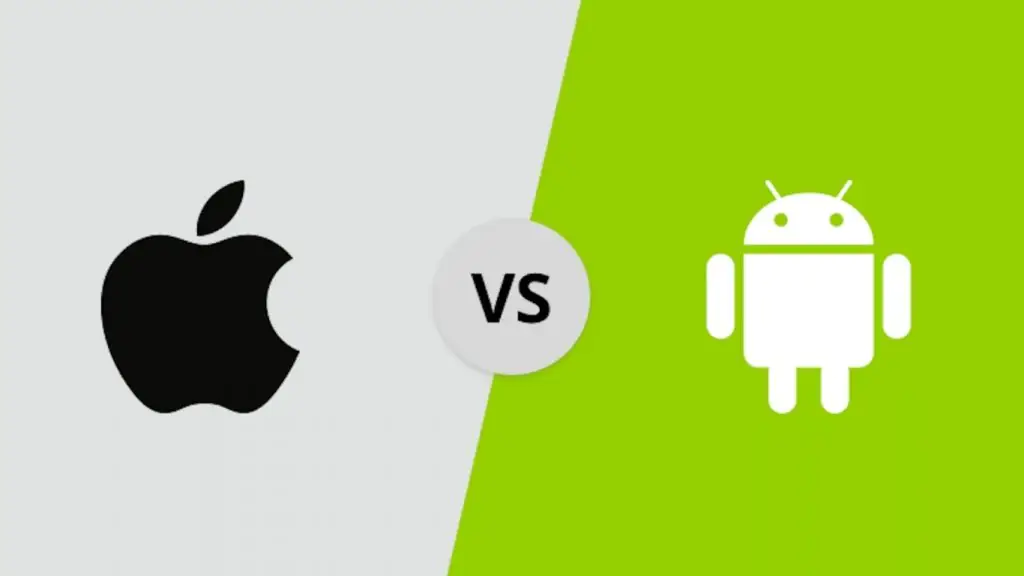 So sánh ứng dụng trên iOS và Android