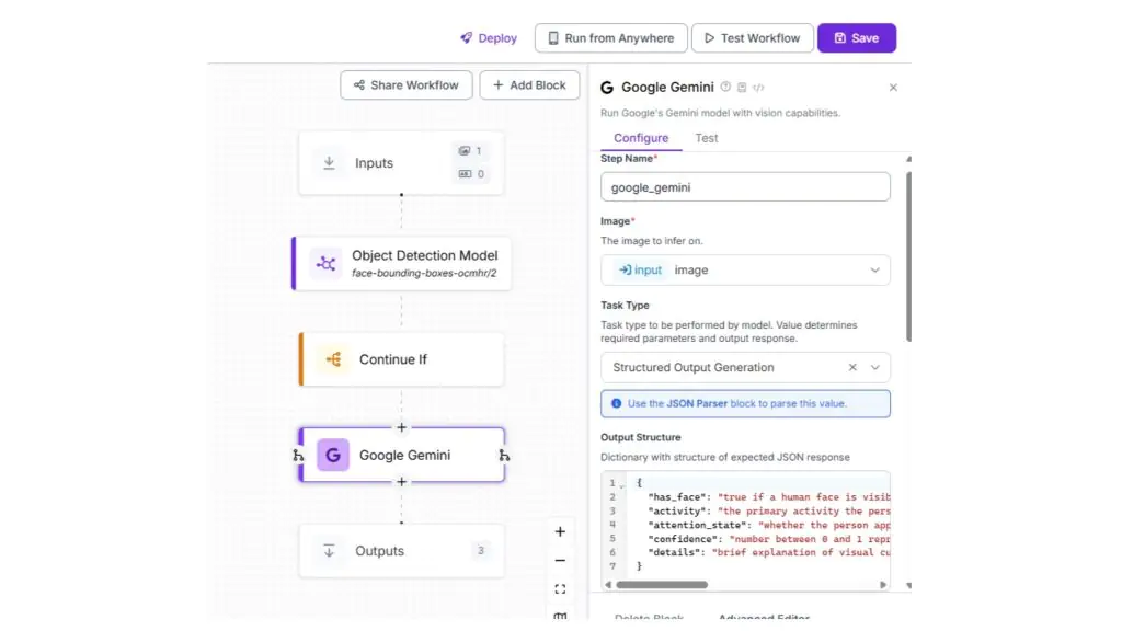 Thêm Gemini 3 Pro để phân tích hoạt động