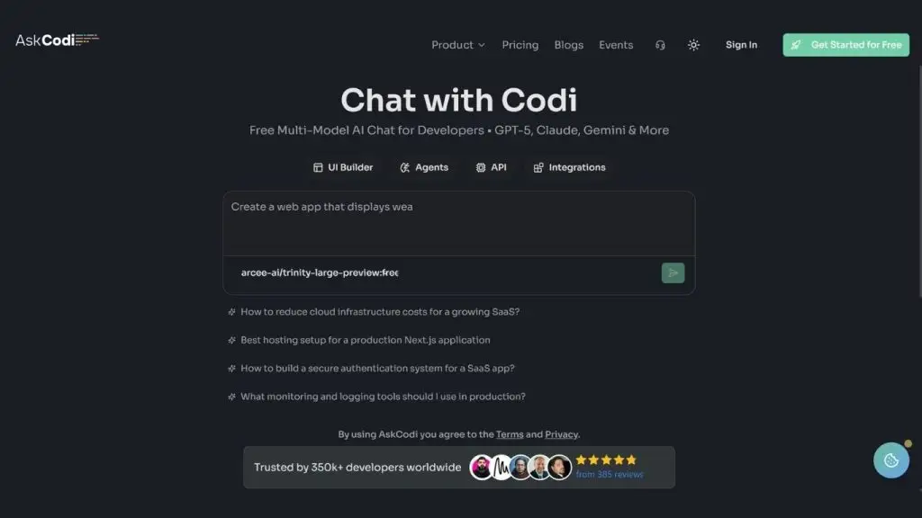 AskCodi là AI viết code tạo snippet nhanh