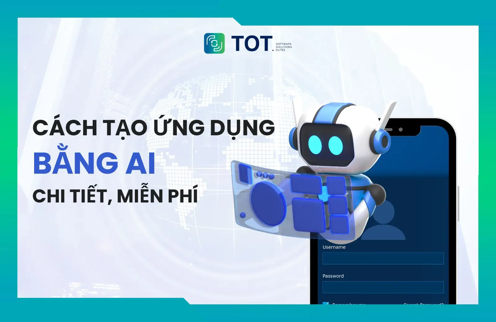 cách tạo ứng dụng bằng AI