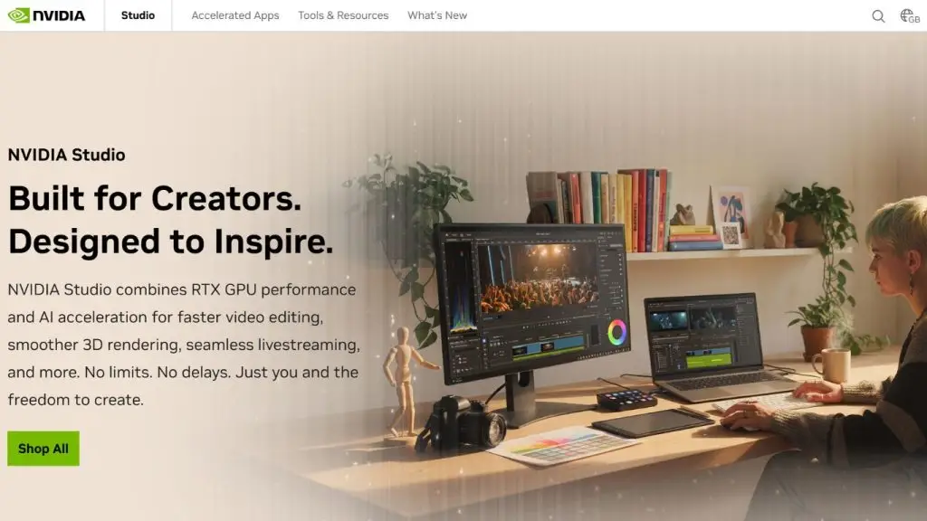 NVIDIA Canvas là công cụ vẽ phong cảnh bằng AI