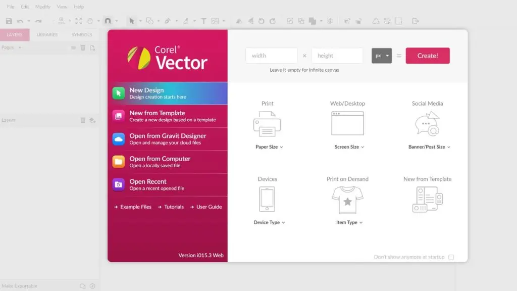 Gravit Designer hỗ trợ thiết kế vector bằng AI