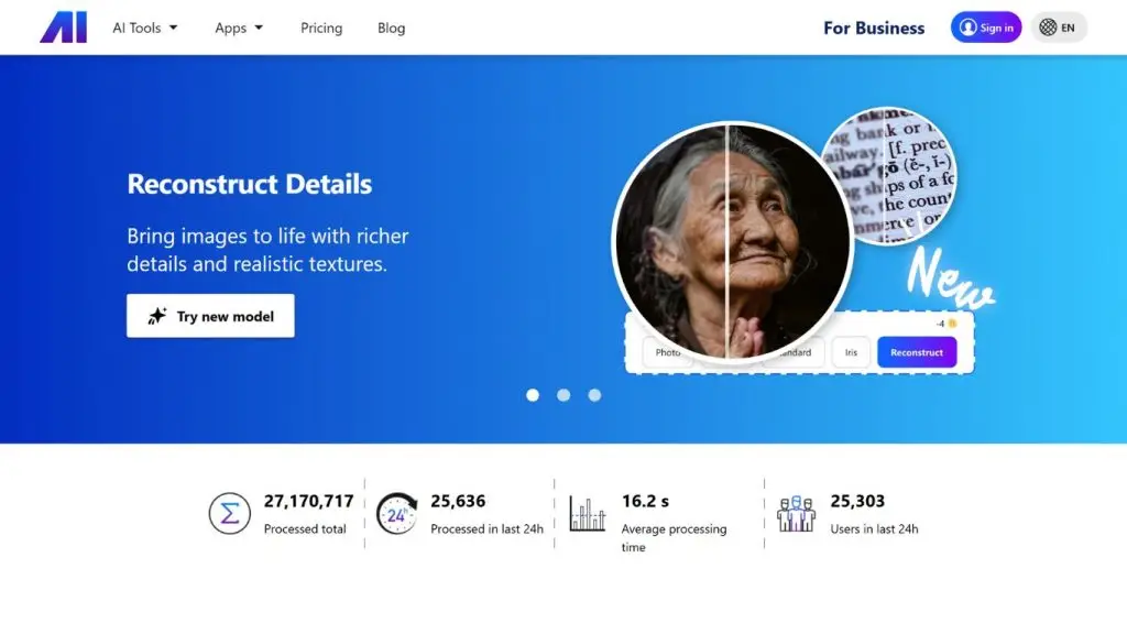 Nero AI là công cụ nâng cao hình ảnh bằng AI