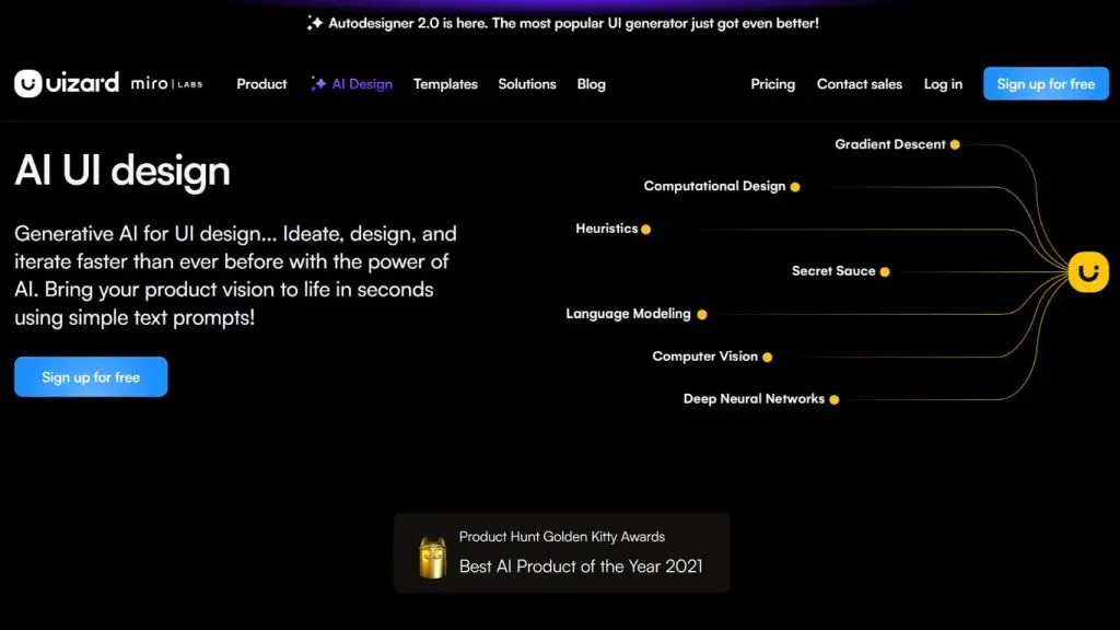 Uizard là công cụ thiết kế UI/UX bằng AI