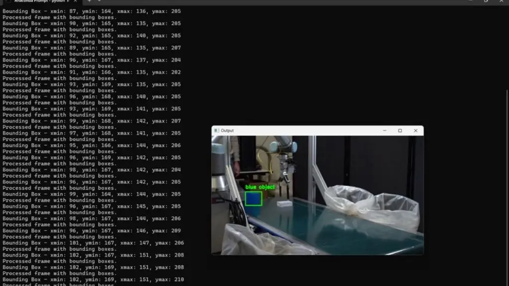 Kết quả đầu ra của phát hiện đối tượng trong video bằng Gemini