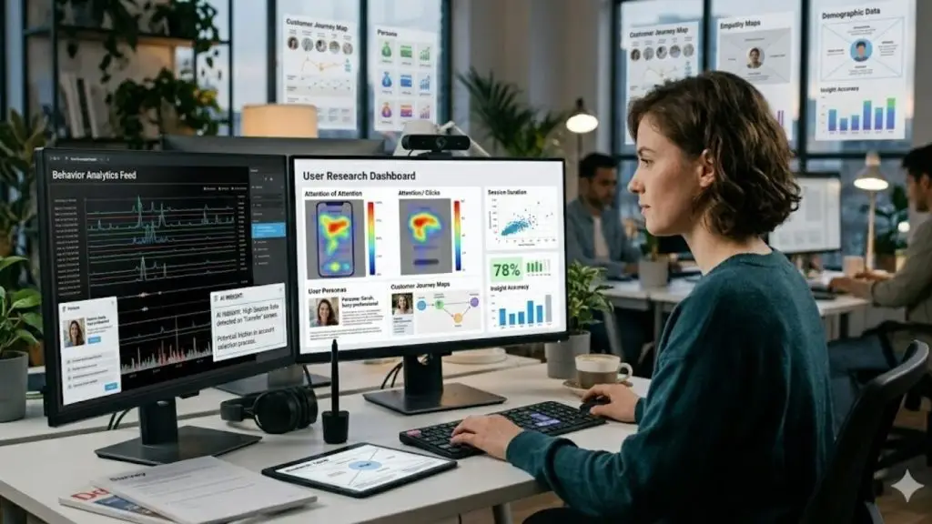 AI nghiên cứu người dùng UX