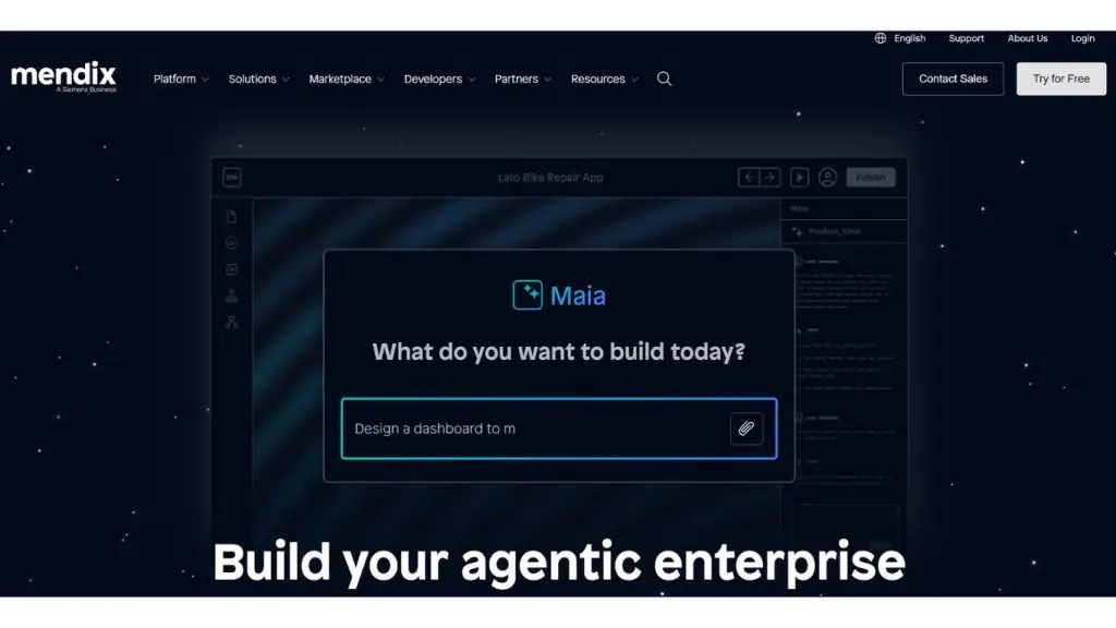 Mendix low-code platform