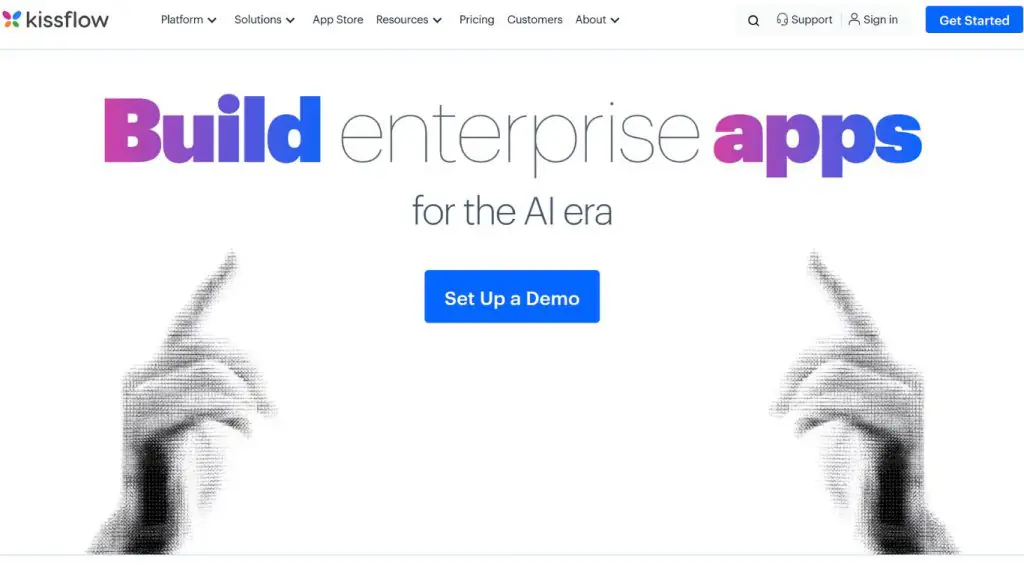 Kissflow low-code platform