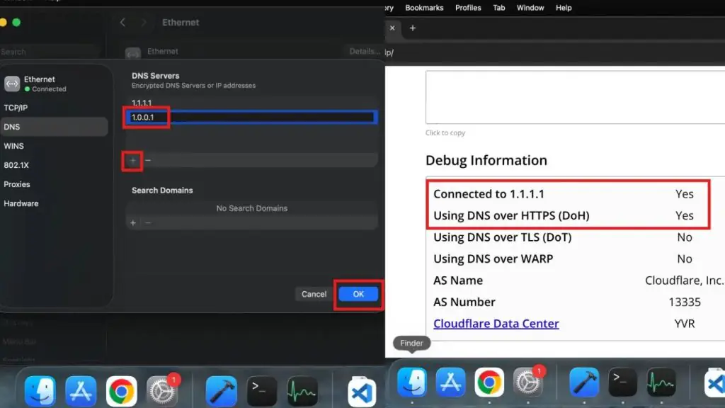 dns over https macbook