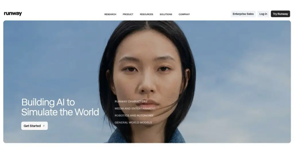 Runway AI video and image generation