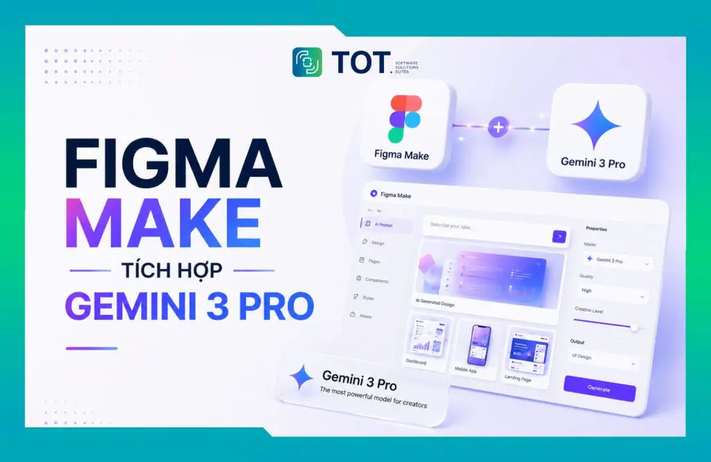 Figma Make tích hợp Gemini 3 Pro