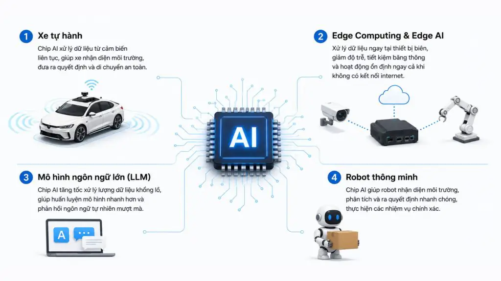 Chip AI có tác dụng gì