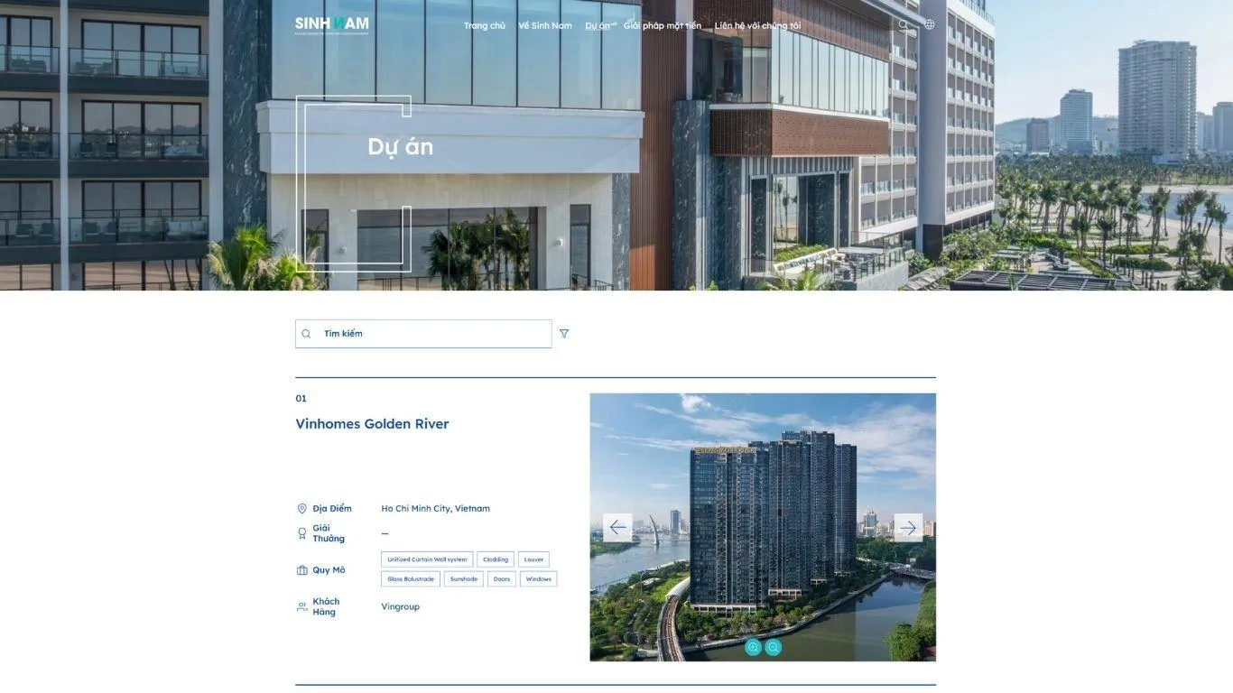 thiết kế website xây dựng