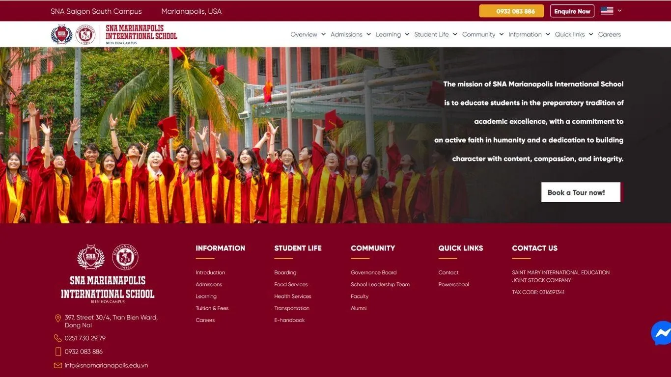 website sna biên hòa