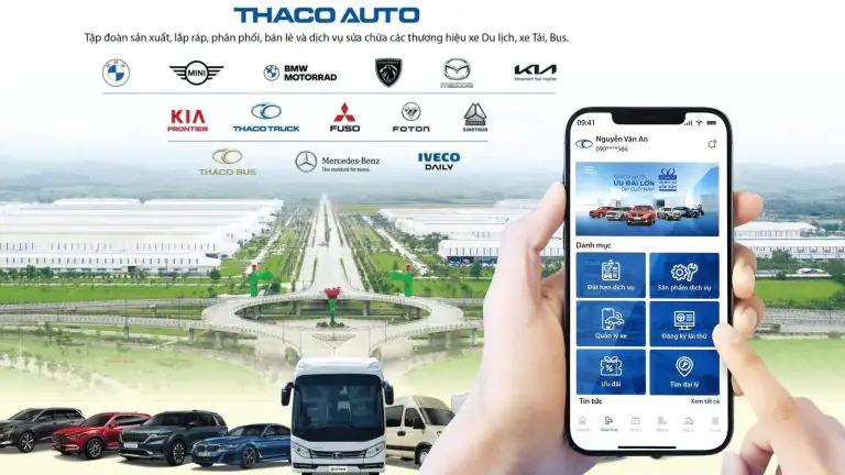 Thaco - dự án của TopOnTech