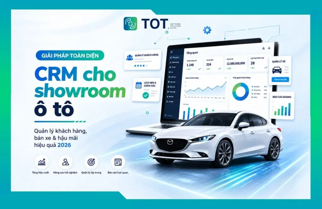 CRM cho showroom ô tô