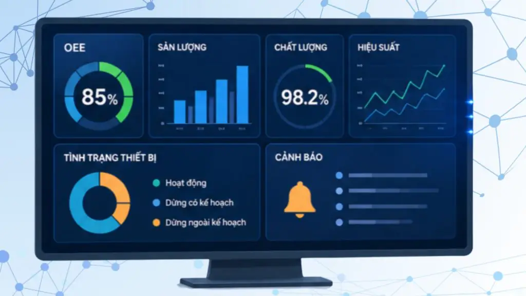 Cách hệ thống MES quản lý hoạt động