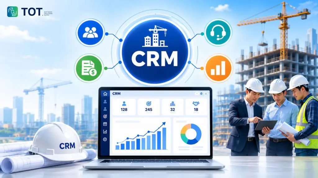 What is a CRM for construction companies