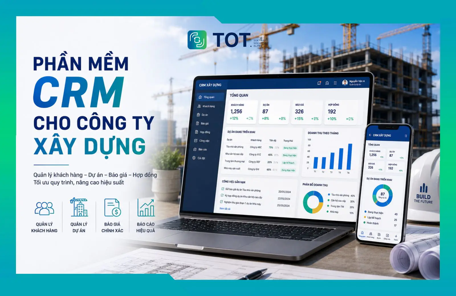 CRM cho công ty xây dựng
