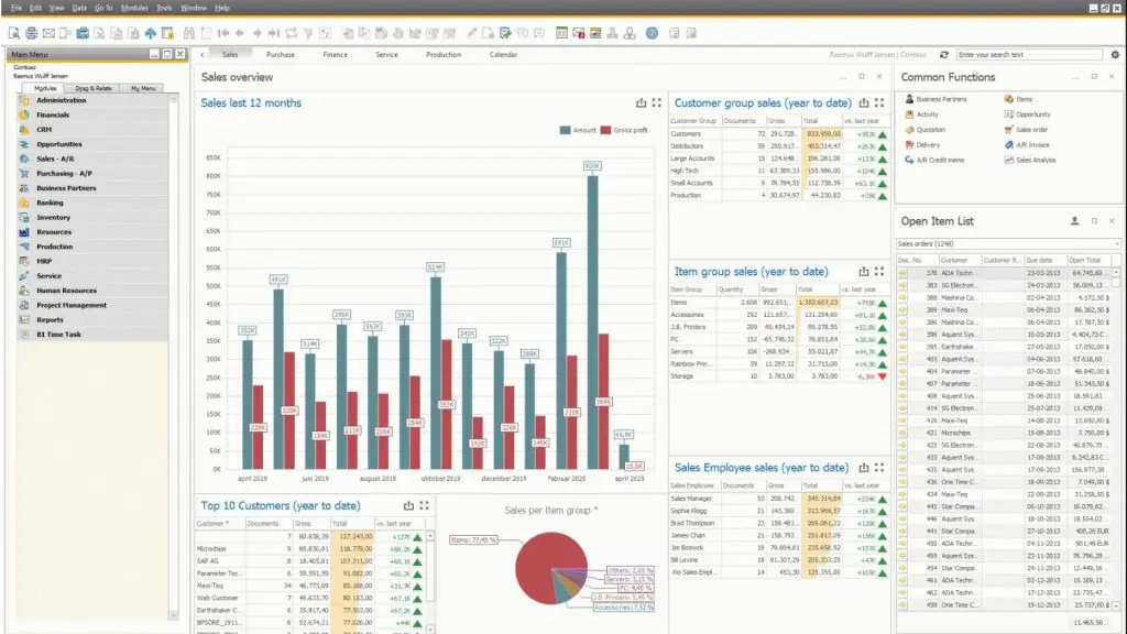 SAP Business One software