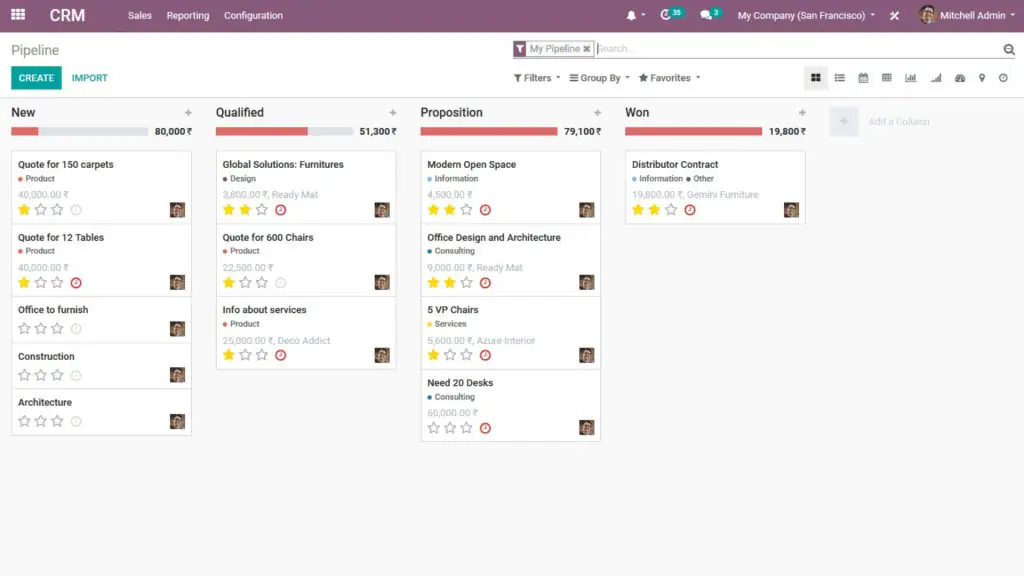 Phần mềm quản lý gara Odoo Garage