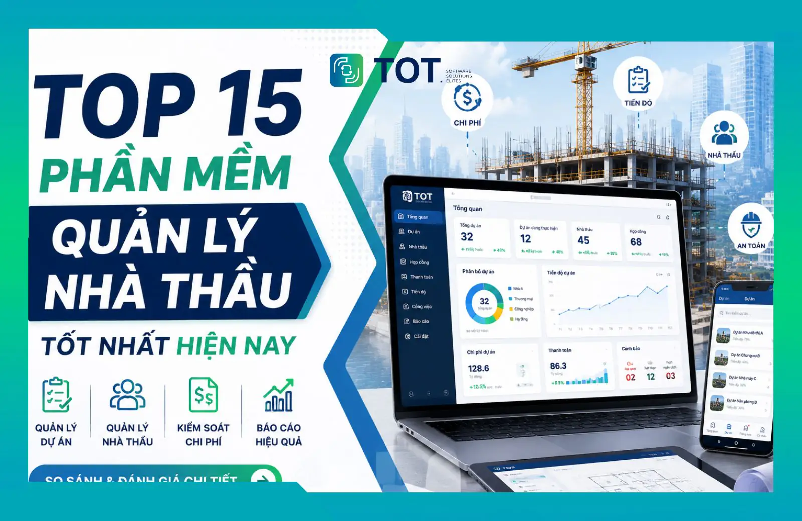 Phần mềm quản lý nhà thầu