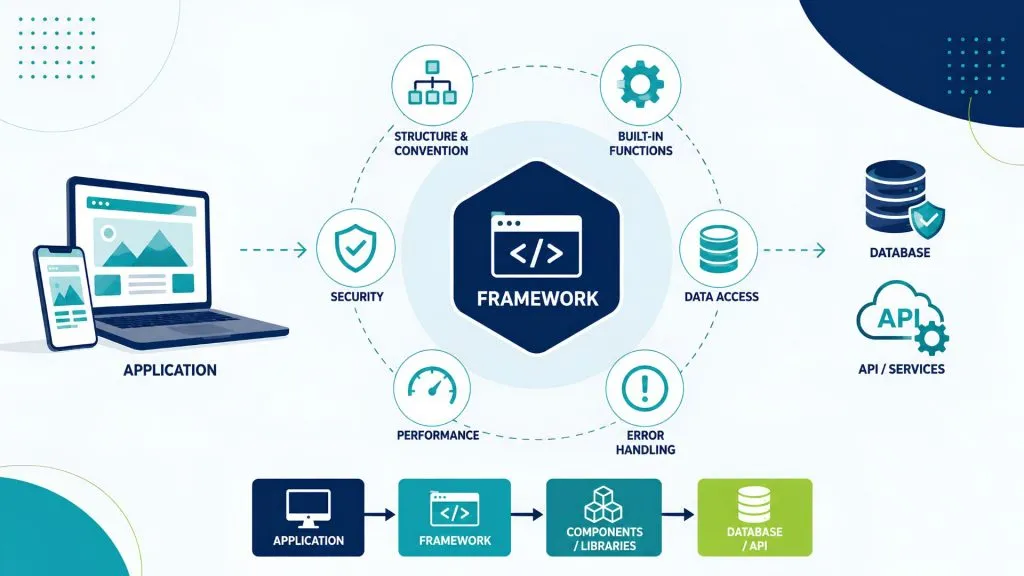 cách hoạt động của framework