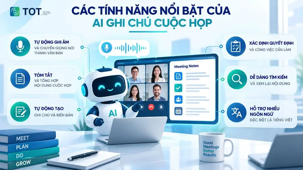 ai ghi lại nội dung cuộc họp