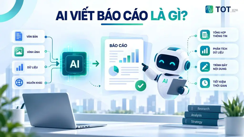 ai viết báo cáo là gì