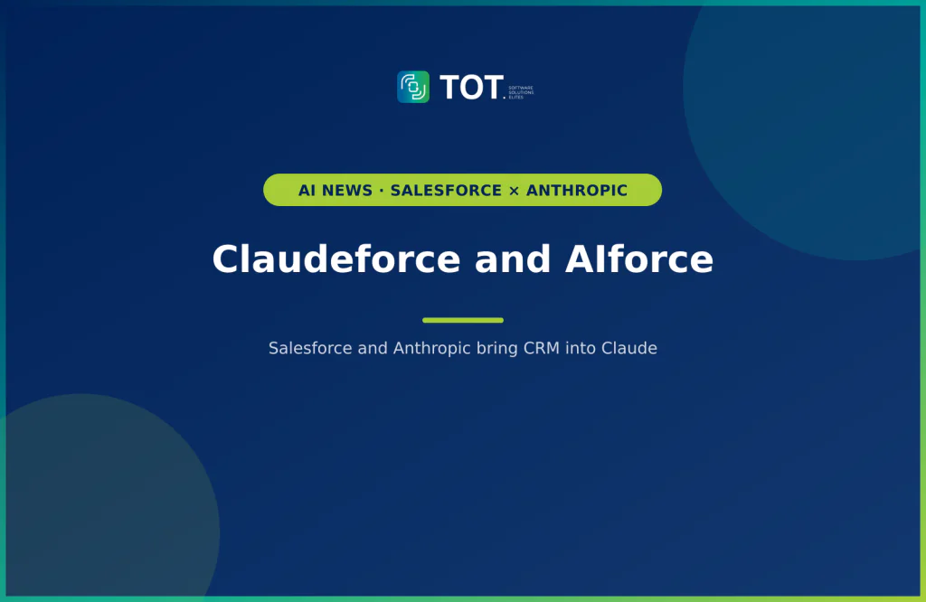 Claudeforce and AIforce: Salesforce and Anthropic bring CRM into Claude