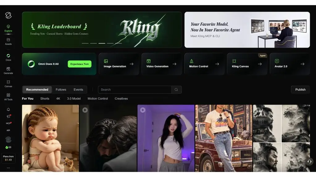 Kling AI app