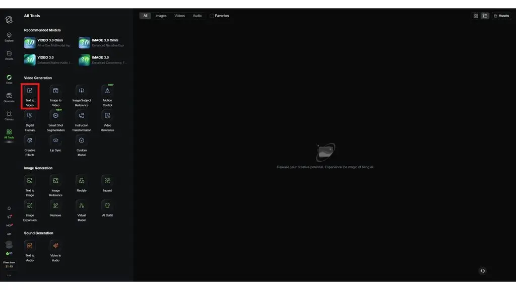 Kling ai video generator