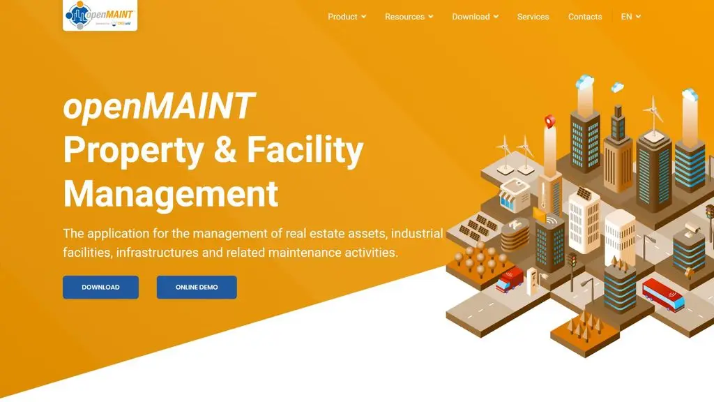 Phần mềm quản lý logistics OpenMAINT