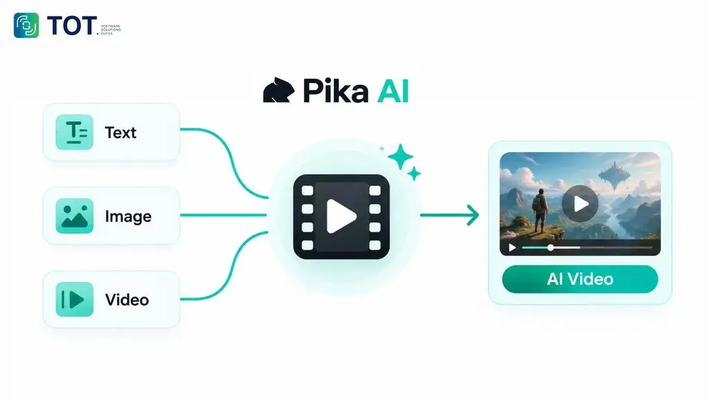 Pika AI tạo video từ văn bản, hình ảnh và video đầu vào