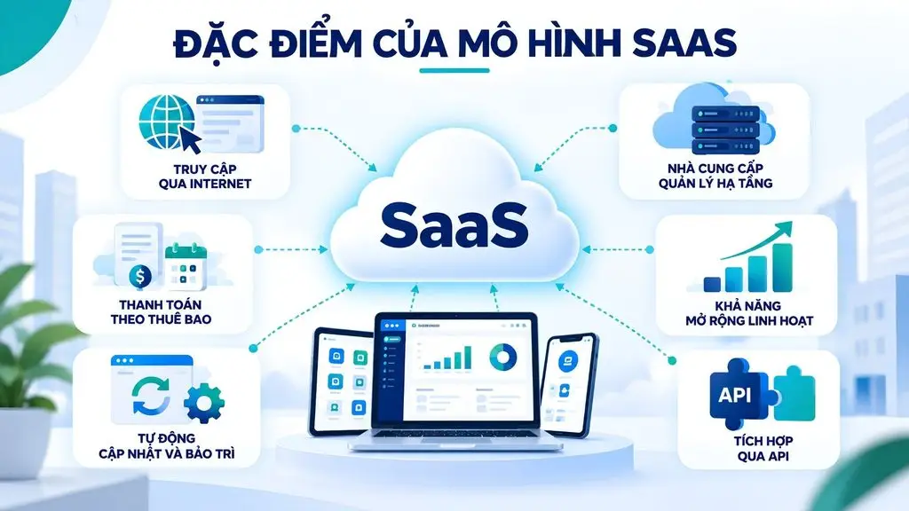 mô hình saas