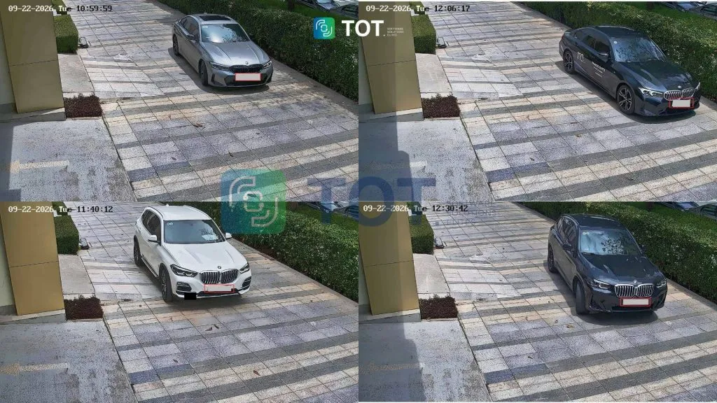 camera AI nhận diện biển số xe