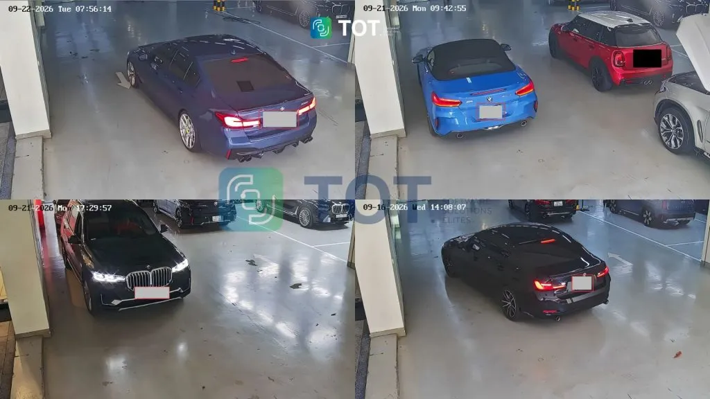 phần mềm camera AI tại showroom