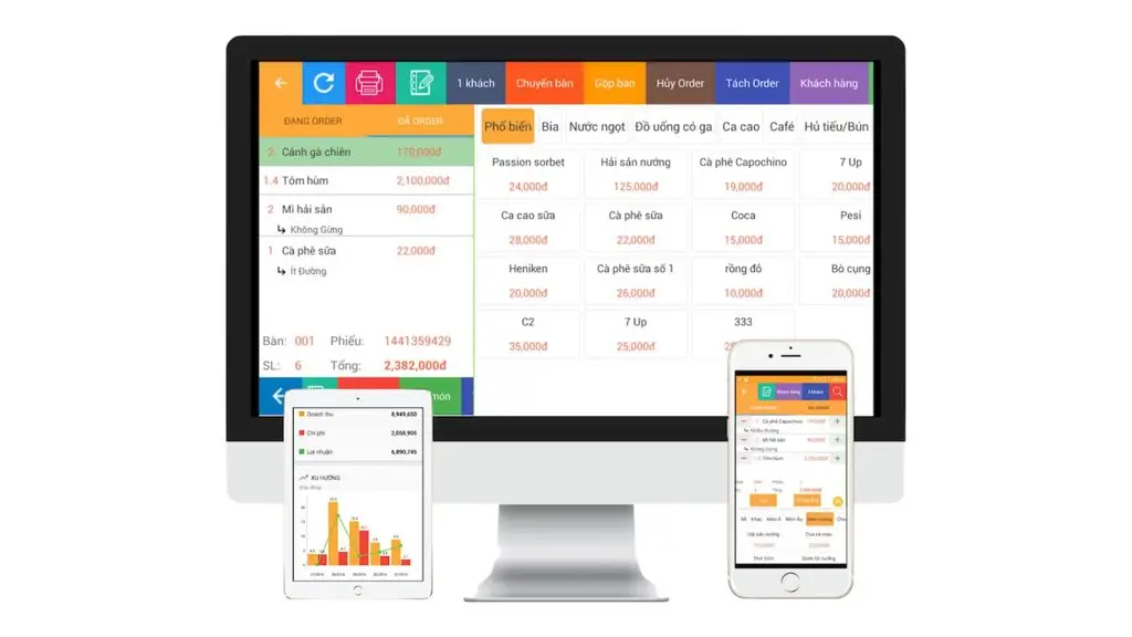 PosApp phần mềm bán hàng cho nhà hàng quán ăn