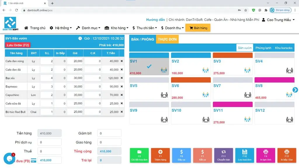 DanTriSoft phần mềm bán hàng miễn phí cho cửa hàng nhỏ