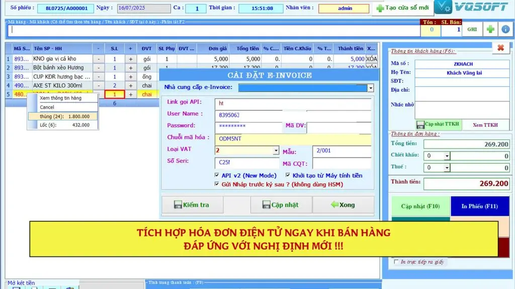 VQFREE phần mềm quản lý bán hàng offline miễn phí